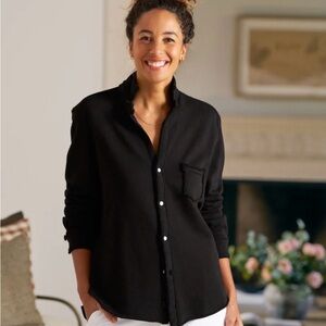 Frank & Eileen Black Button-Down Shirt